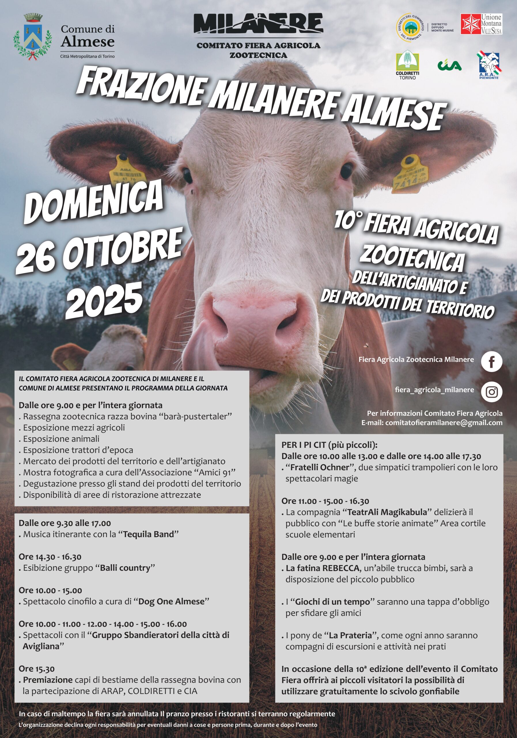 Locandina Fiera Agricola Zootecnica Milanere_26 ottobre