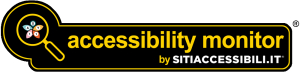 Logo accessibility monitor